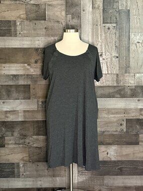Frida postpardum dress OS pregnancy maternity nursing flowy feminine new mom